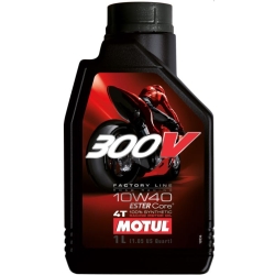 MOTUL 300V 4T 10W-40 ESTER Core ROAD RACING olej motocyklowy 1L